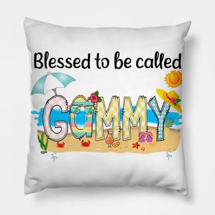 Blessed To Be Called Gammy Summer Beach Happy Mother's Pillow