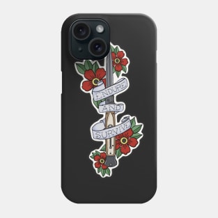 The Last of Us - Ellie's Knife - Endure and Survive Phone Case