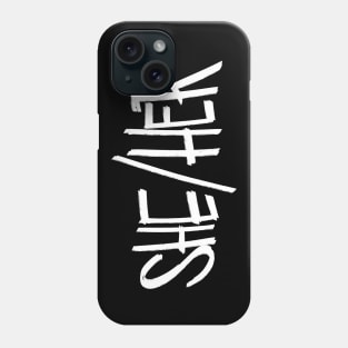 She/Her Phone Case