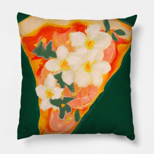 Floral Pizza Pillow