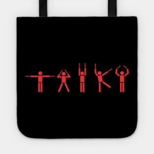 Taiko People red Tote