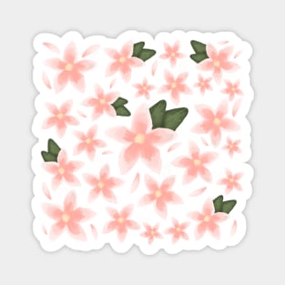 hibiscus flowers Magnet