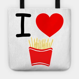 I Heart Fries Tote