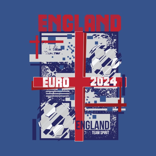 England Football Fan Memorabilia 2024 by CGD