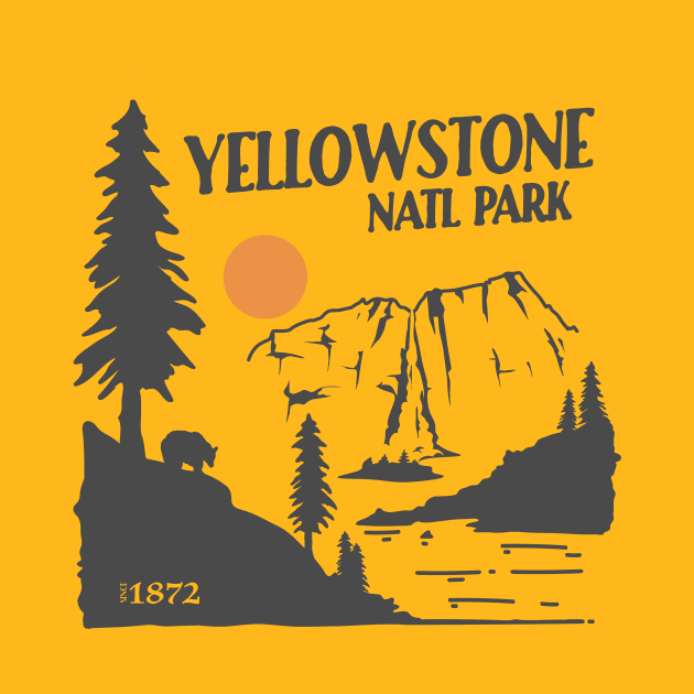 Yellowstone National Park Apparel by Terrybogard97