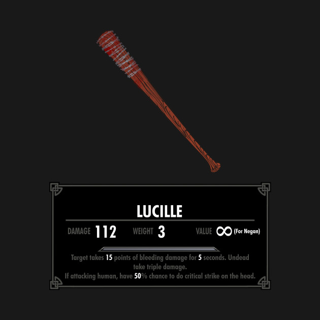 undead weapon the walking dead t shirt teepublic weapon size chart