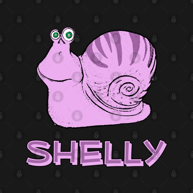 Shelly the snail by old_school_designs