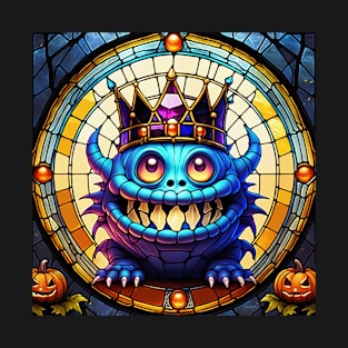 Halloween Monster Stained Glass T-Shirt