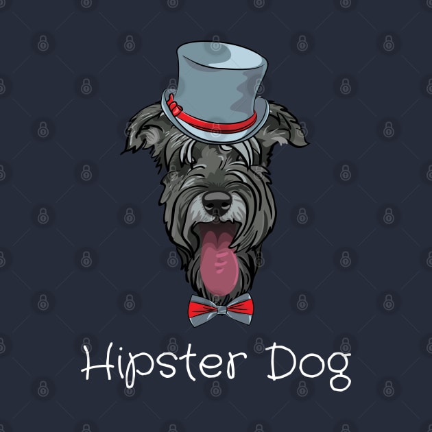 Hipster Dog by Spatski