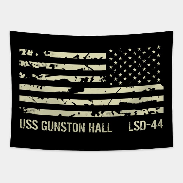 USS Gunston Hall Tapestry by Jared S Davies