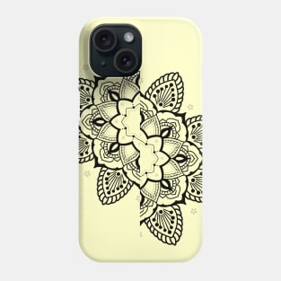 Split flower mandala Phone Case