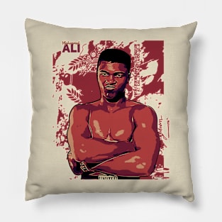 Muhammad Ali | Vintage poster Pillow