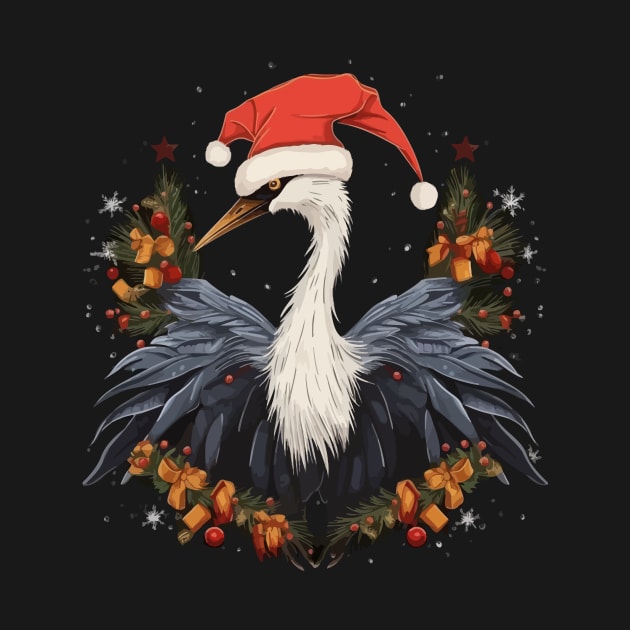 Whooping Crane Christmas by JH Mart