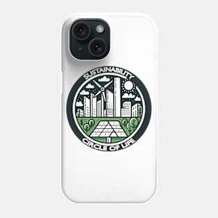 Sustainability Circle of Life: Grow Green Phone Case