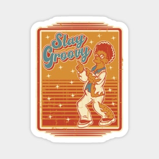 Stay Groovy Magnet