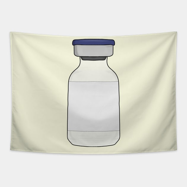 Injection bottle Tapestry by DiegoCarvalho