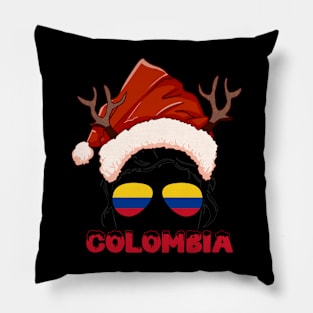 Colombia girl, Colombian Christmas gift , Regalo Navidad Colombia Pillow