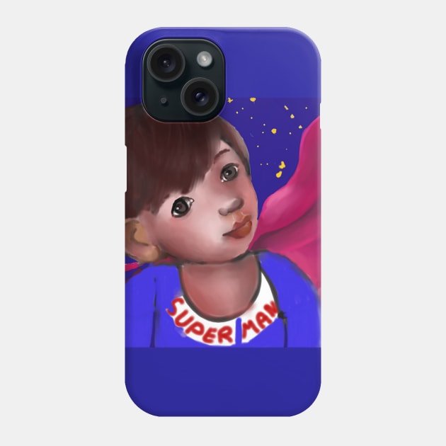 Brave Boy Phone Case by valentia