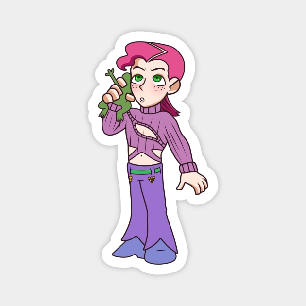 Mini Vinegar Doppio Magnet by emmydragonartz 