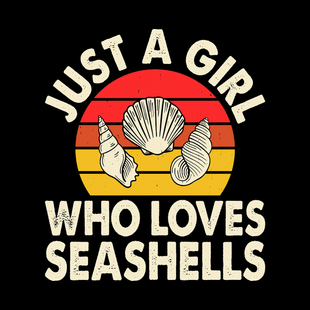 Just A Girl Who Love Seashells T Shirt For Women by Gocnhotrongtoi