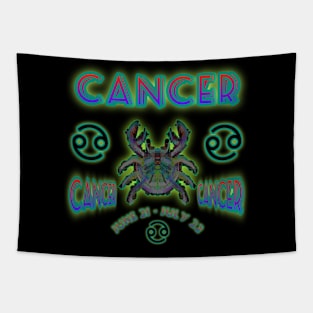 Cancer 1a Black Tapestry