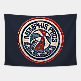 Memphis Pros Basketball Tapestry