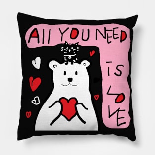 all you need is love Pillow