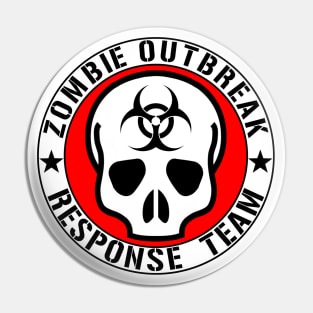 Zombie Outbreak Response Team Pin