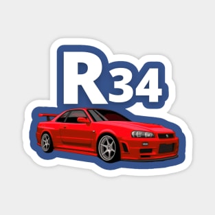 THE R34 Magnet