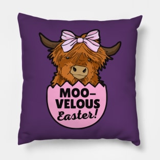 Easter Cow Pillow