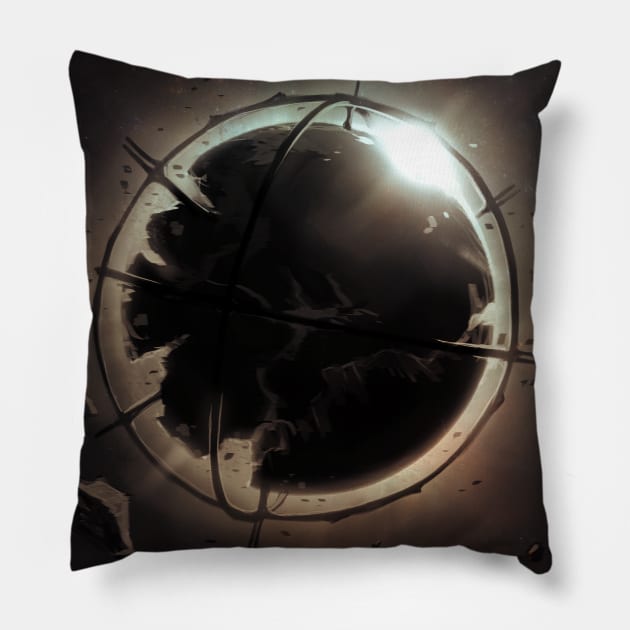 Lua, Warframe Pillow by Cleo Naturin