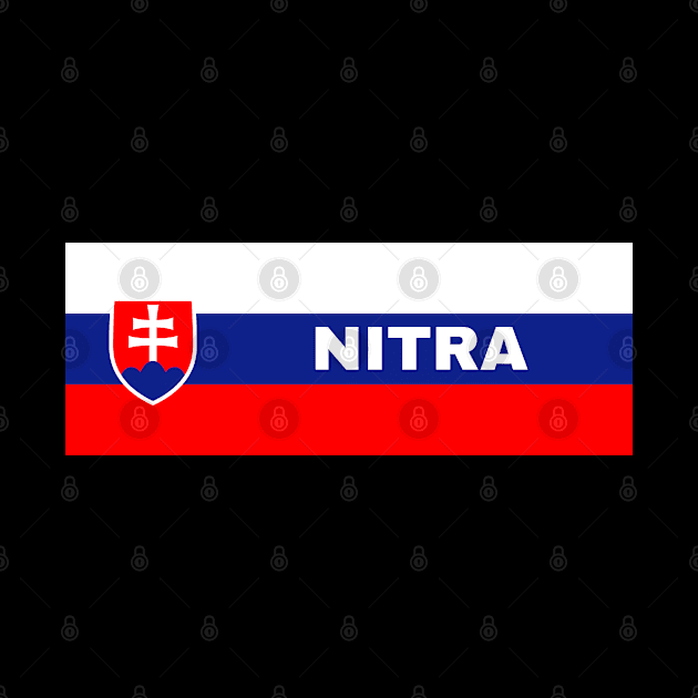 Nitra City in Slovakian Flag by aybe7elf