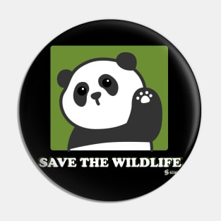 Zoology: Save The Wildlife Pin