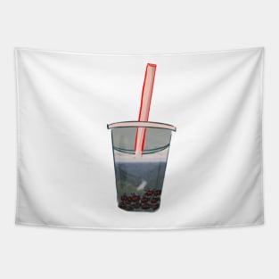 mothman boba Tapestry