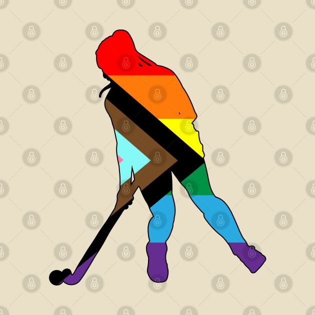 Field Hockey: Queer Pride by ziafrazier