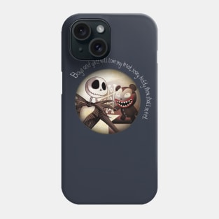 scary teddy Phone Case