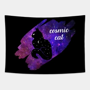 Cosmic Cat Cool Design for Cat and Astronomy Lovers Tapestry