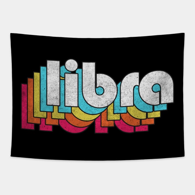 Libra / Zodiac Birthdate Sign Design Tapestry by DankFutura