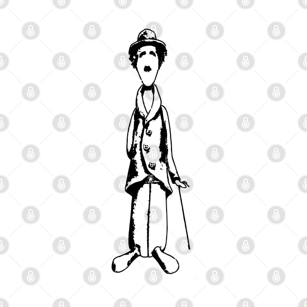 Inked Charlie Chaplin Inktober Special by Joker & Angel