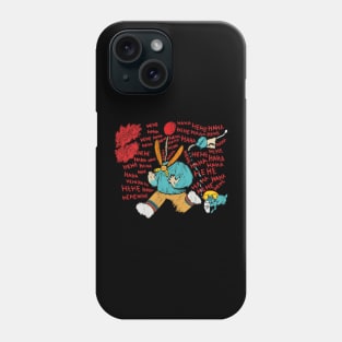 Human, Dog, Milk, Ballon, Cutting, Head, Laugh, and Stress is Meaningfull of Life Phone Case