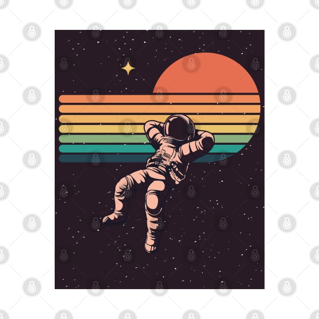 Retro Space Astronaut by YT-Penguin