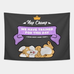 Nap Champ Tapestry