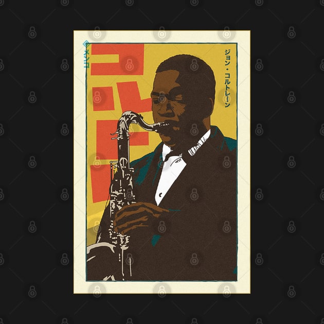 John Coltrane Poster by Tandit Store