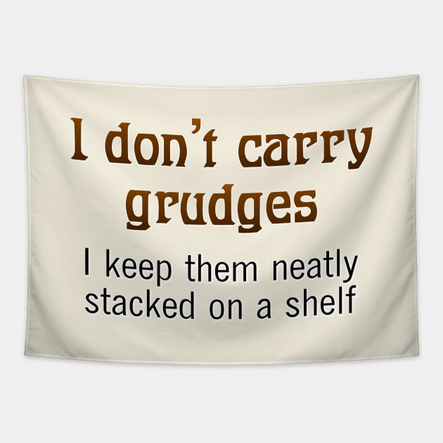 I don't carry grudges Tapestry by SnarkCentral