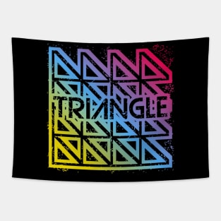 Triangle Rainbow Tapestry