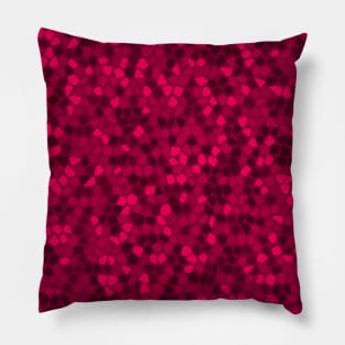 Purple Pink Shades Mosaic Pattern Pillow