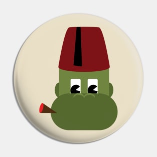 Fez Monkey Pin