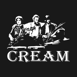 Funny Music Lover Gift Of Cream Fans Gifts T-Shirt