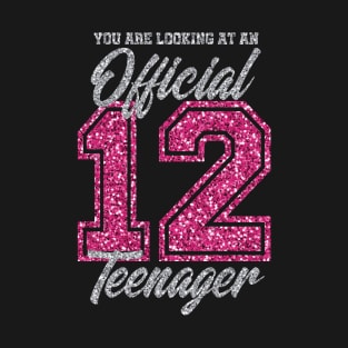 12th birthday funny Gift T-shirt for girls and boys T-Shirt