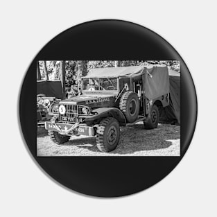 World War 2 off-road military vehicle Pin